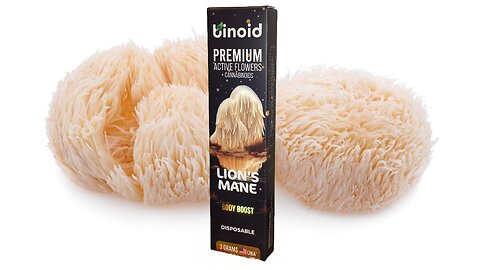 Binoid 3G Premium Active Flowers “Lion’s Mane” Review