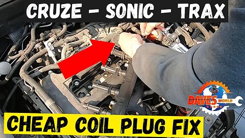 Coil Repairs on 1.4 ecotec CRUZE TRAX and SONIC www.supercruzes.com