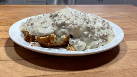 Gluten Free Biscuits and Gravy