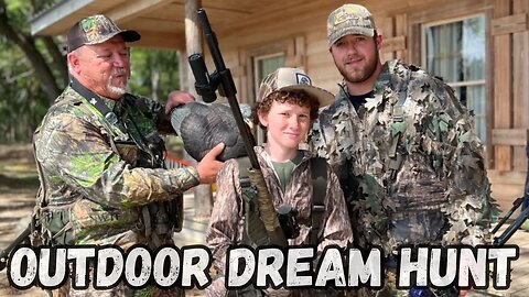 Taking 3 Kids on a Turkey Hunt in South Georgia | Outdoor Dream Foundation