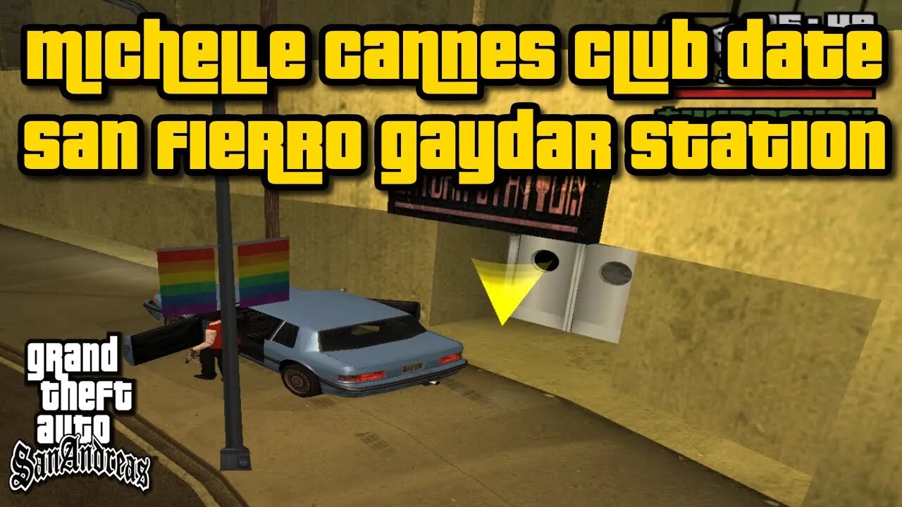 Grand Theft Auto San Andreas - Michelle Cannes Club Date (