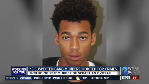 13 Suspected Gang Members Indicted For Crimes