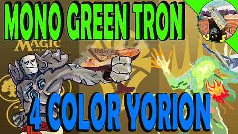 Mono Green Tron VS 4 Color Yorion｜Quick Games! ｜Magic The Gathering Online Modern League Match