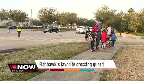 Vote Now: Lithia crossing guard up for America's Favorite Crossing Guard title