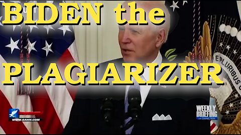 #SleepyJoe BIDEN the PLAGIARIZER - the TRAITOR & FOOL