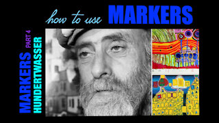Lesson #4 How to Use Markers ~ Hundertwasser