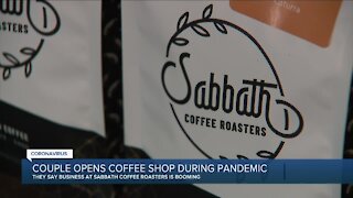 Couple opens coffeeshop in Clawson during pandemic