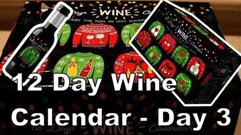 Day 3 Sam's Club 12 days of wine Christmas wine sampler review