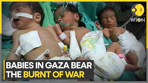 Israel-Palestine war: Israeli strikes overwhelm Gaza, babies in Gaza bear the burnt of war | WION