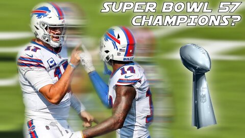 Buffalo Bills Super Bowl 57 Champions??? - 2022 NFL Predictions - Triple Double Watch