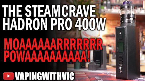 The SteamCrave Hadron Pro - SteamCrave drops mic and walks off stage