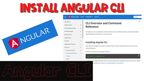 Getting Started with Angular: Install Angular CLI