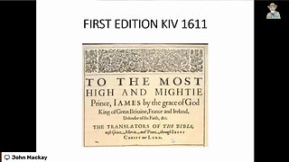 Is the King James Version Reliable? Or Should it be the KIV?