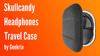 Skullcandy Over-Ear Headphones Travel Case, Hard Shell Headset Carrying Case | Geekria