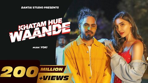 EMIWAY - KHATAM HUE WAANDE (Prod.YOKI) (OFFICIAL MUSIC VIDEO)