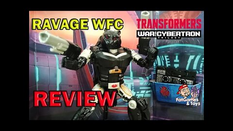 Transformers WFC Covert Agent Ravage Decepticons Forever Review