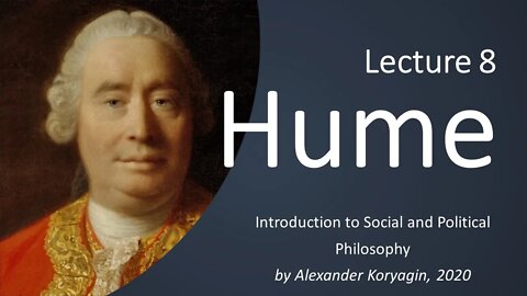 David Hume's Moral and Political Philosophy | ISPP20: 08