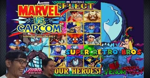 Marvel vs Capcom gameplay (ARCADE)