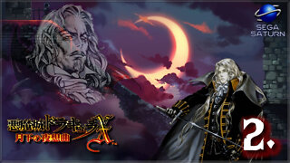 Demon Castle Dracula X: Nocturne in the Moonlight [Sega Saturn] - Alucard 210.0% (Part.2)