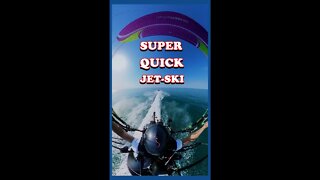 High speed Jetski and Paramotor