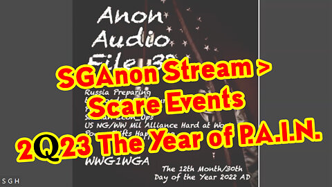 2Q23 The Year of P.A.I.N. > SGAnon & Derek Johnson w/ Juan O Savin