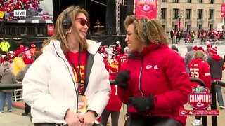 Momma Mahomes talks through emotions of Super Bowl LVII