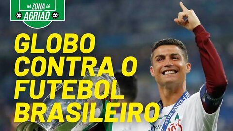 Eurocopa, Globo e a campanha contra o futebol brasileiro - Na Zona do Agrião - 01/07/21