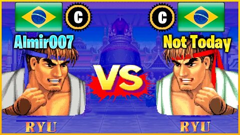 Street Fighter II': Champion Edition (Almir007 Vs. Not Today) [Brazil Vs. Brazil]