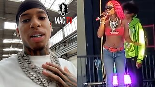 NLE Choppa Speaks Out On Fans Throwing Things A Sexyy Red During Her Performance! 😱
