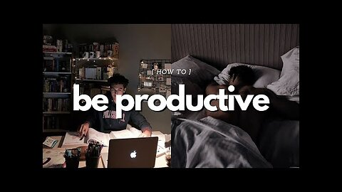 Tips to be more productive