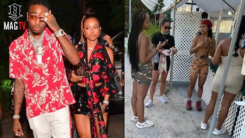 Quavo & Karrueche Spotted On Vacation In St. Martin! 😘