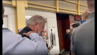 Lindsey Graham Confronted (Chants of Traitor) - 1-8-21