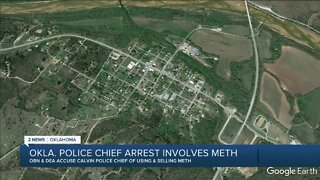 Oklahoma police chief accused of dealing meth
