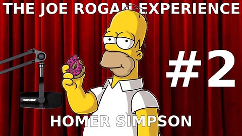 Joe Rogan Sits Down with Homer Simpson: A Hilarious and Unpredictable Interview (AI Podcast)