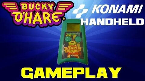 Bucky O'Hare Konami Handheld Gameplay 😎Benjamillion