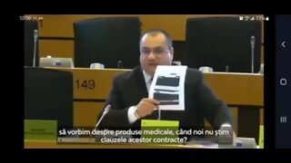 Romanian MEP Cristian Terhes asks EU Court "How did you test covid vaccines in 2017,2018 if..."