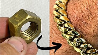 Chain Ring Manufacturing | How It's Done | We use a Brass Nut