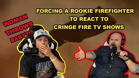 Medic Monday Ep. 016 | Forcing Rookie Firefighter to React to Cringe Fire TV Shows