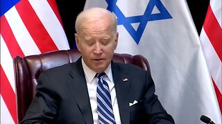 Biden to Israel's war cabinet: "You are not alone."