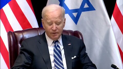 Biden to Israel's war cabinet: "You are not alone."