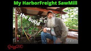 My HarborFreight SawMill the beginning