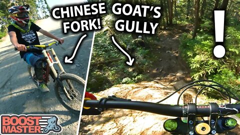 I Can’t Believe His Chinese fork Survived Whistler’s Gnarliest Trail! | Jordan Boostmaster