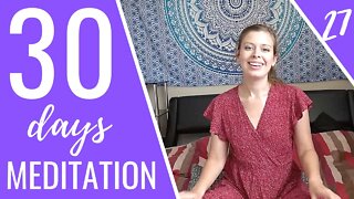 25 Min Meditation Timer | Day 27 | 30 Days Meditation Challenge (For Beginners)