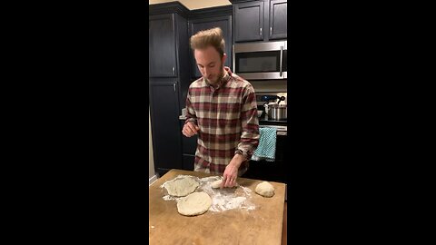 Making Homemade Pizza From Garden Vegetables