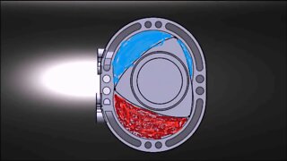 Animation of a Wankel Rotary Engine |JOKO ENGINEERING|
