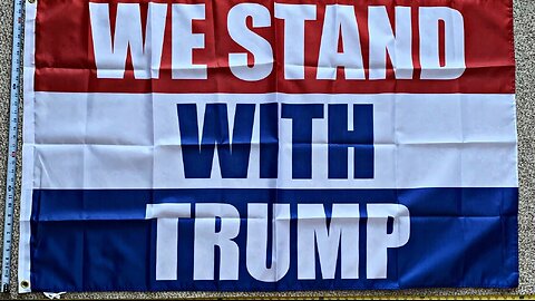 Flag waving for Trump on Cedarcrest and Hamilton in Allentown