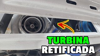 TURBINA ZR 50/58 RETIFICADA NO GOL TURBO 2.0