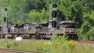 Norfolk Southern 14Q Manifest Mixed Freight Train from Berea, Ohio September 4, 2021