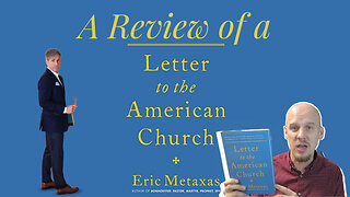 Letter to the American Church by Eric Metaxas: A Review