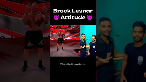 Brock Lesnar Attitude Status 😈 WWE Brock Lesnar Edits ❤️‍🔥😎 #shorts #wwe